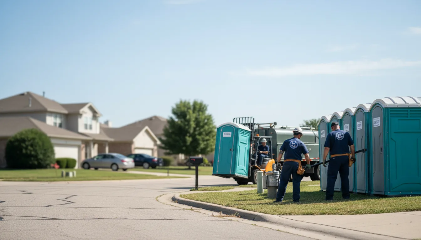 Porta Potty Rental in Glendale, CA near me